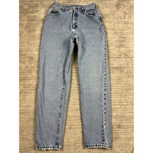 Lee Jeans Women 30 Light Blue High Rise Relaxed Straight Leg Vintage Denim